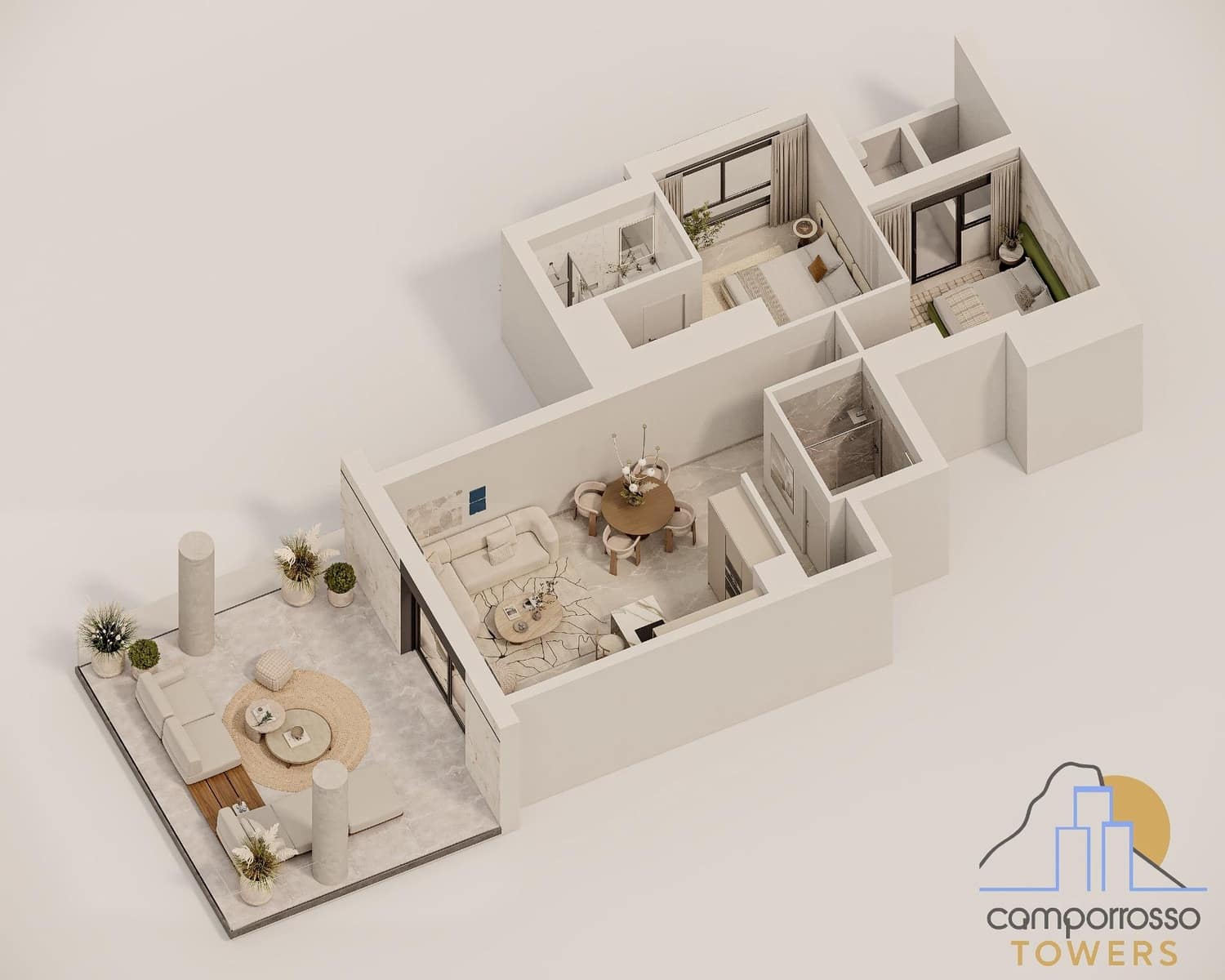 Apartamento de 2 habitaciones en Calpe / Calp en venta con piscina - 420.000 € (Ref: 9524571)