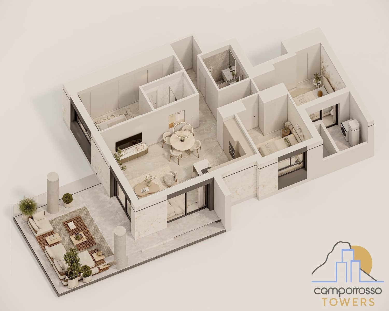 3 chambre Appartement à vendre à Calpe / Calp avec piscine - 440 000 € (Ref: 9586815)