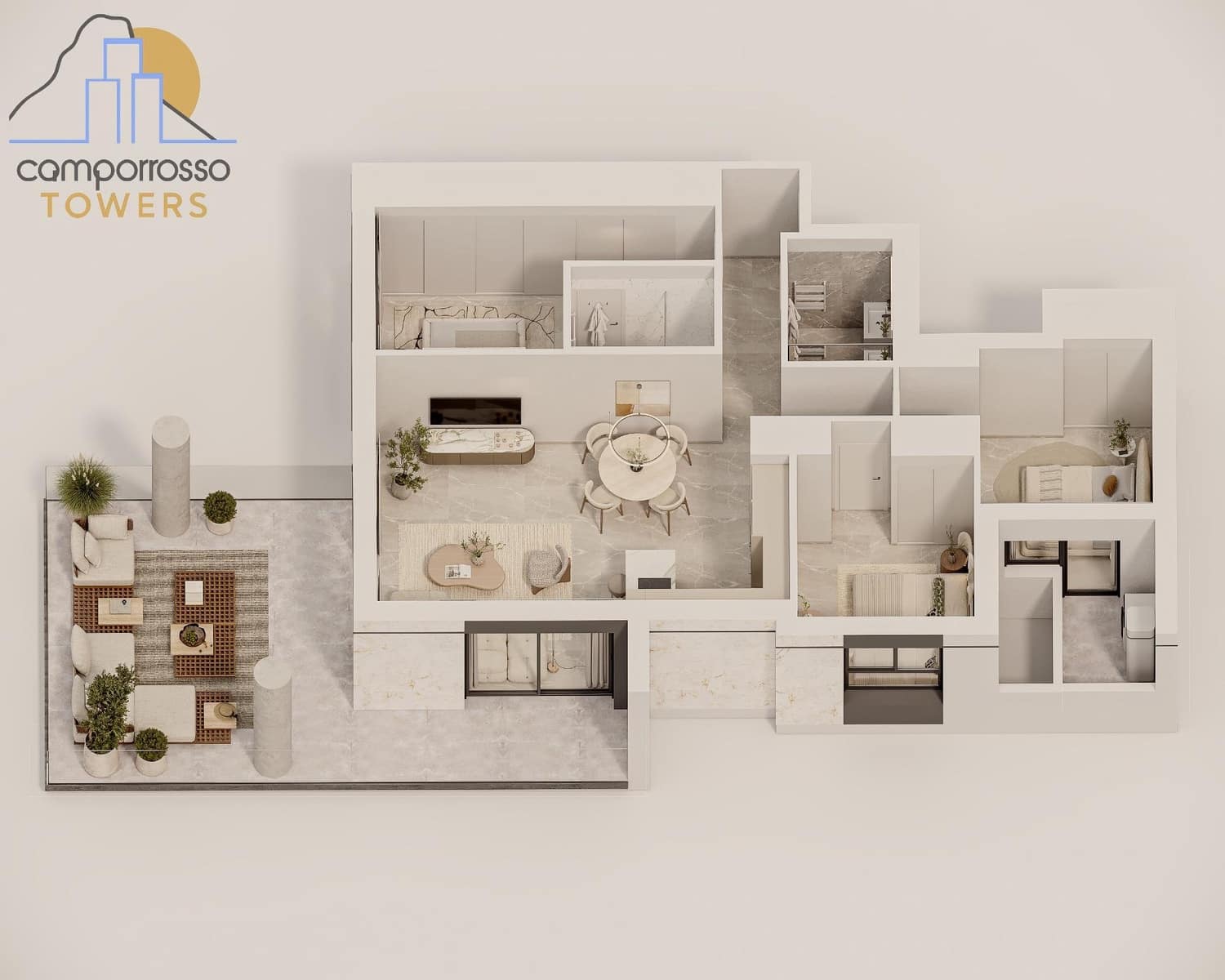 3 chambre Appartement à vendre à Calpe / Calp avec piscine - 440 000 € (Ref: 9586815)