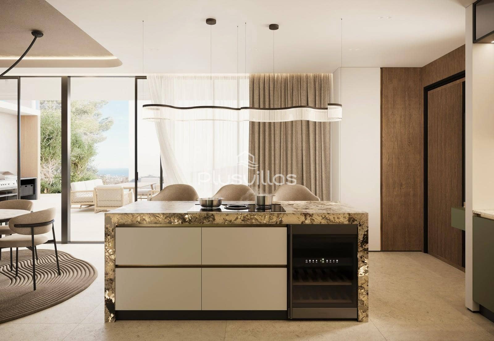 4 bedroom Villa for sale in Calpe / Calp with pool - € 1,600,000 (Ref: 9630435)