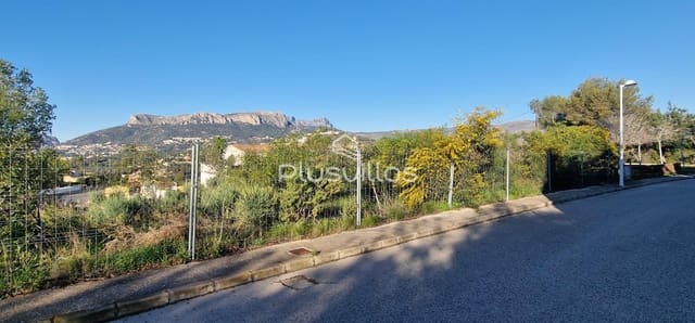 Tomt till salu i Cometa - Carrió, Calpe / Calp - 280 000 € (Ref: 9683904)