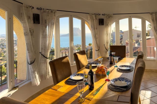 4 makuuhuone Huvila myytävänä paikassa Pueblo, Calpe / Calp mukana uima-altaan - 675 000 € (Ref: 9774325)