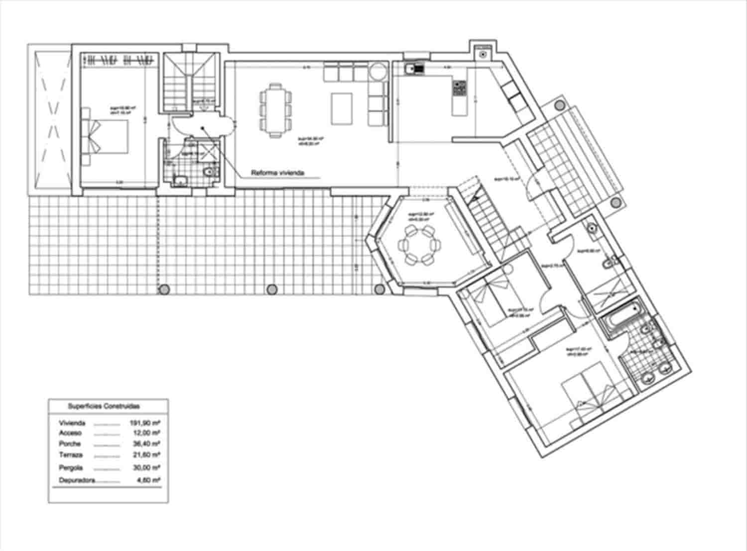 4 quarto Moradia para venda em Benissa com piscina - 1 350 000 € (Ref: 9791542)