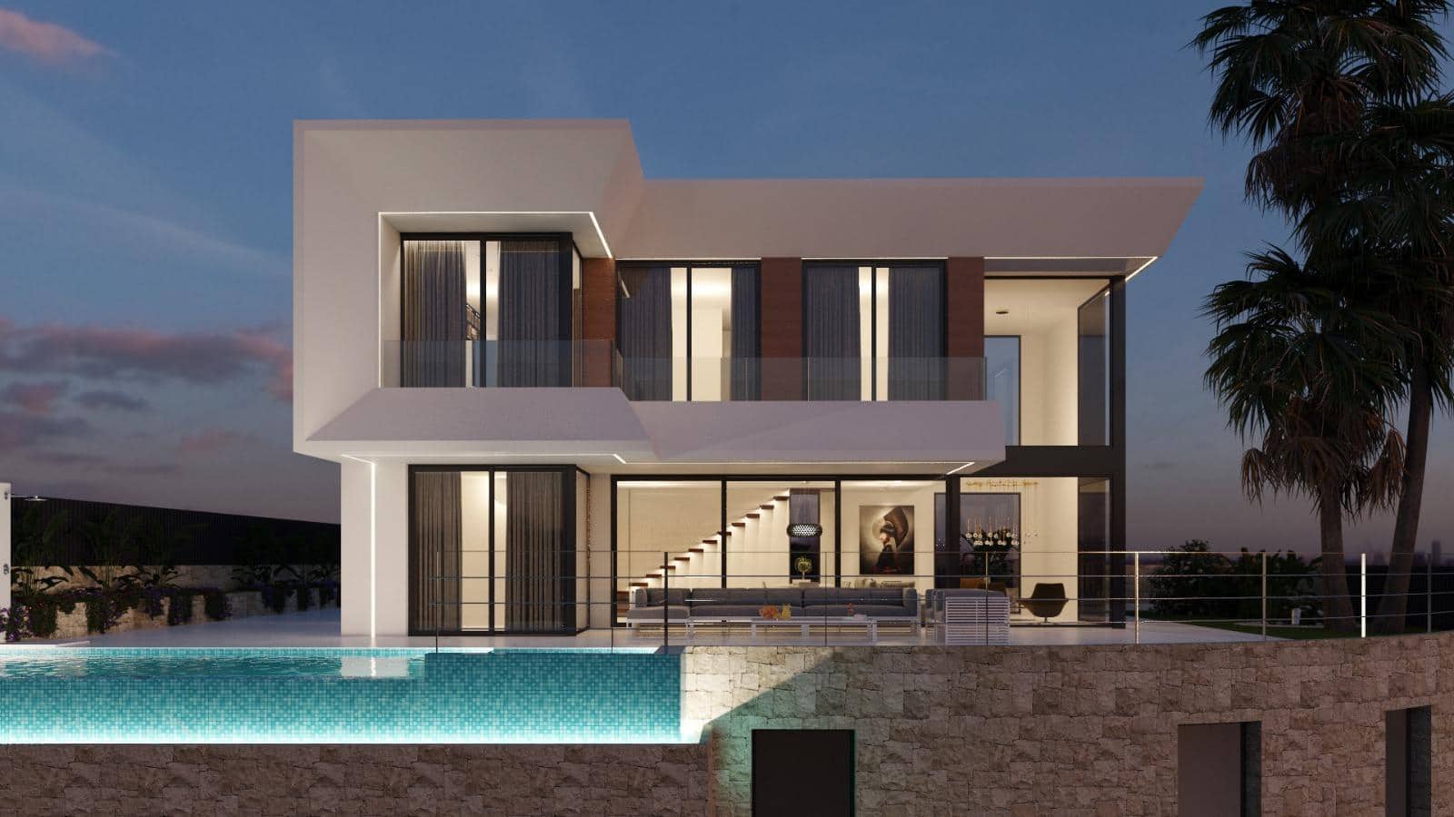 Chalet de 5 habitaciones en Finestrat en venta con piscina - 2.600.000 € (Ref: 9823103)