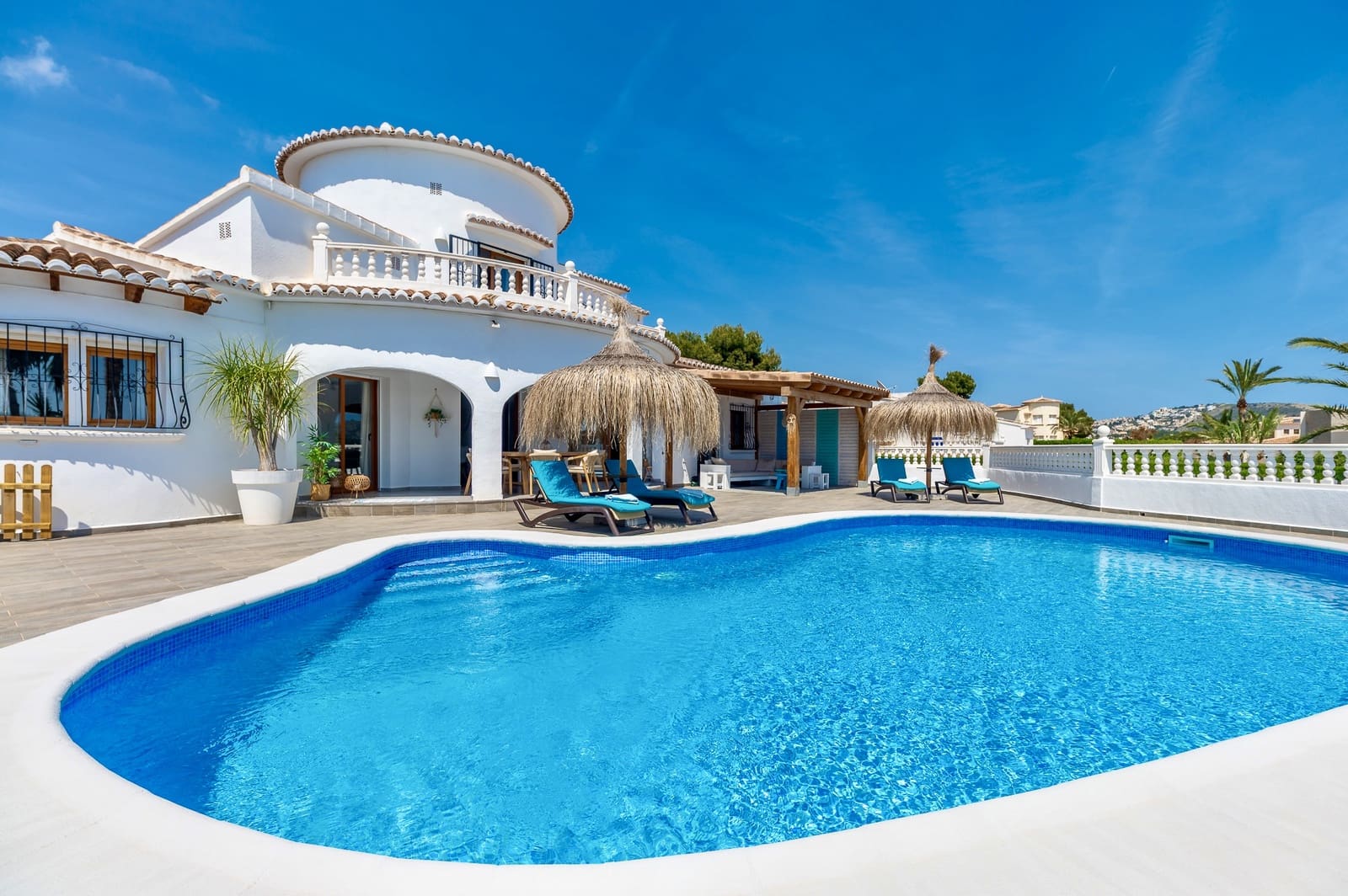 3 makuuhuone Huvila myytävänä paikassa Moraira mukana uima-altaan - 1 150 000 € (Ref: 9882212)