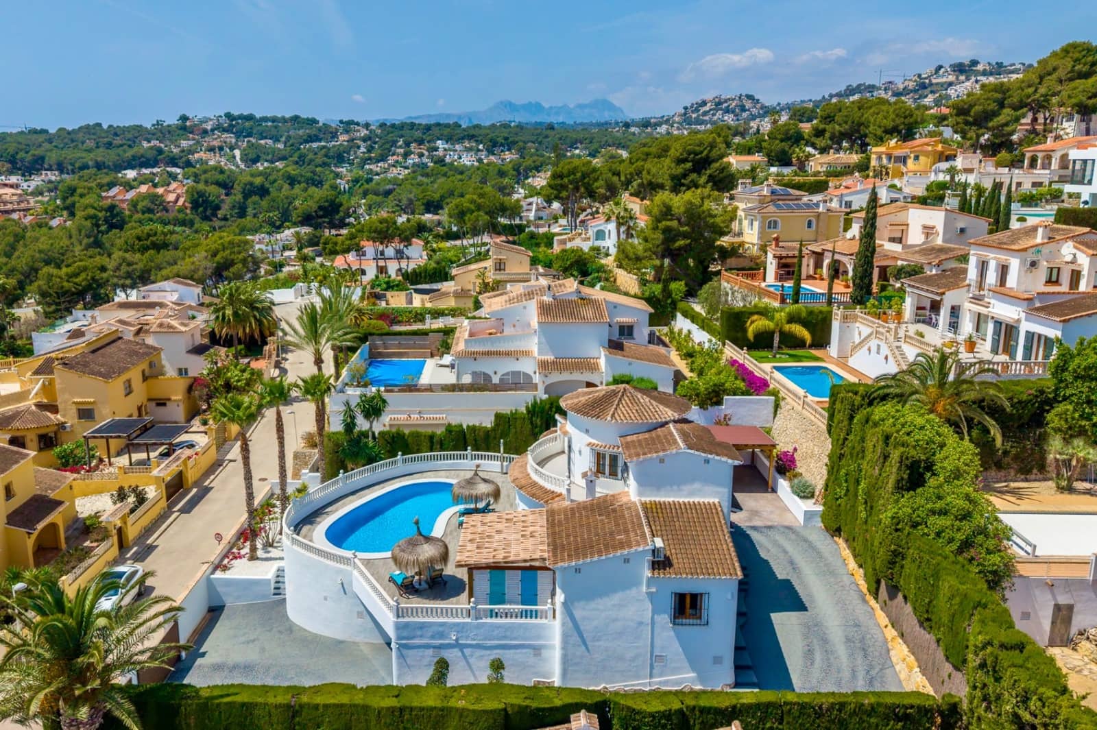 3 makuuhuone Huvila myytävänä paikassa Moraira mukana uima-altaan - 1 150 000 € (Ref: 9882212)
