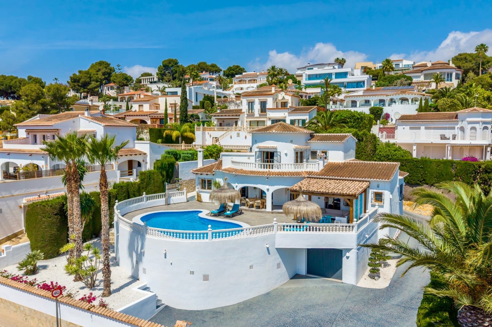 3 makuuhuone Huvila myytävänä paikassa Moraira mukana uima-altaan - 1 150 000 € (Ref: 9882212)
