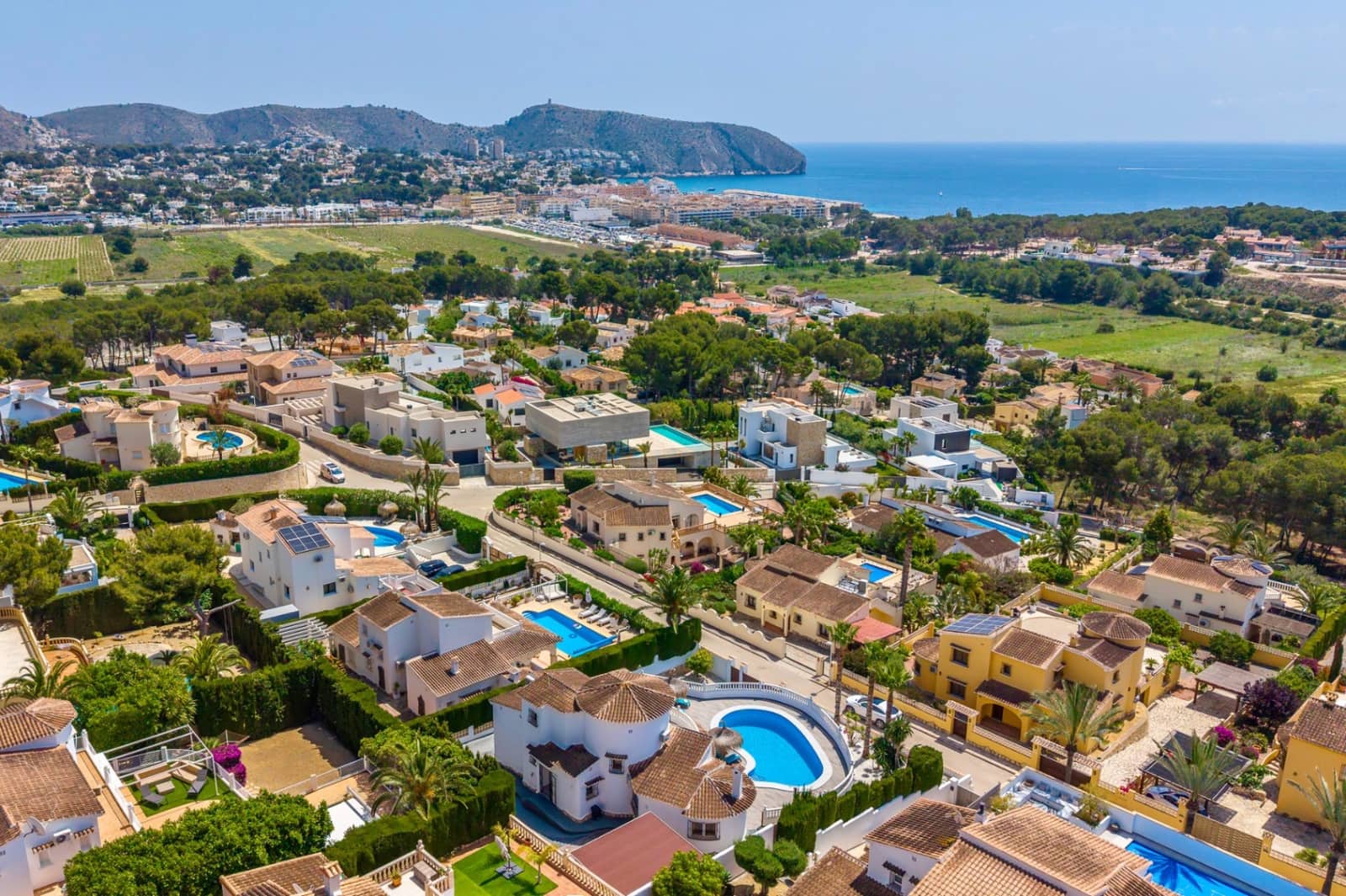 3 makuuhuone Huvila myytävänä paikassa Moraira mukana uima-altaan - 1 150 000 € (Ref: 9882212)