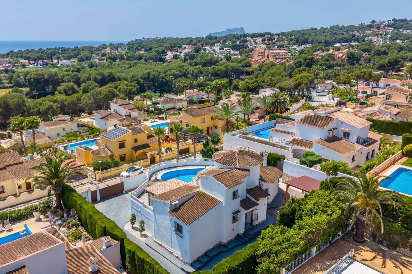 3 makuuhuone Huvila myytävänä paikassa Moraira mukana uima-altaan - 1 150 000 € (Ref: 9882212)