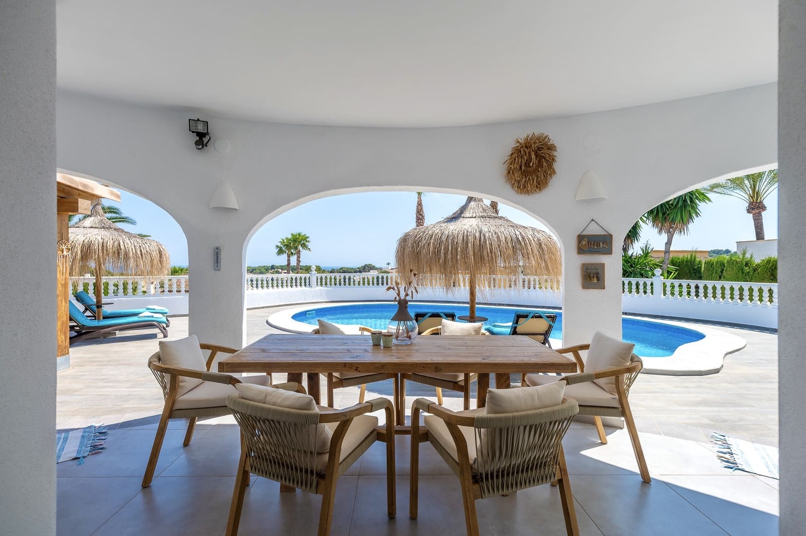 3 makuuhuone Huvila myytävänä paikassa Moraira mukana uima-altaan - 1 150 000 € (Ref: 9882212)
