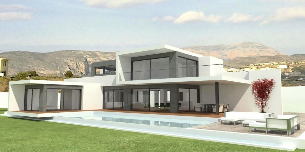 4 bedroom Villa for sale in Calpe / Calp with pool - € 1,150,000 (Ref: 9896907)