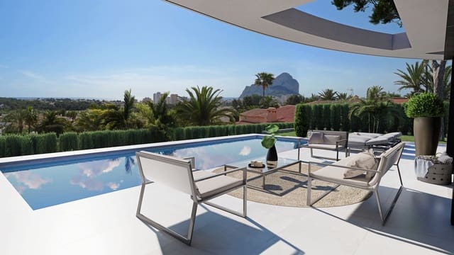 4 bedroom Villa for sale in Pueblo, Calpe / Calp with pool - € 1,385,000 (Ref: 9896909)