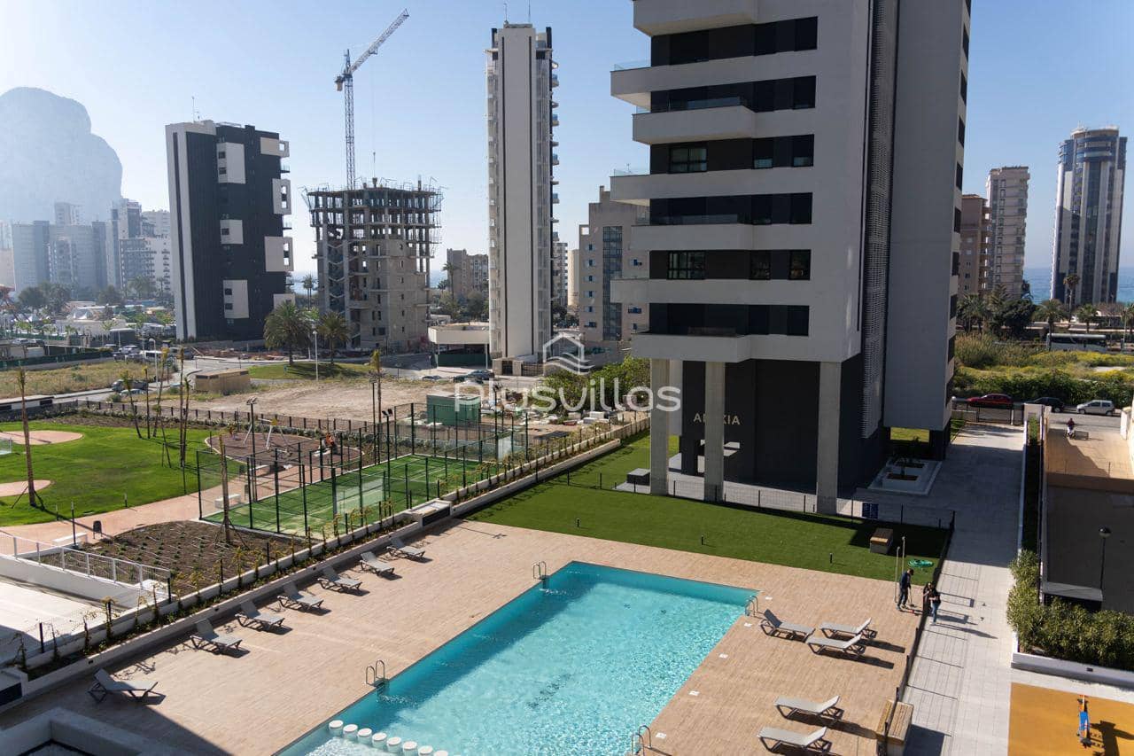 2 Zimmer Apartment zu verkaufen in Calpe / Calp mit Pool - 430.000 € (Ref: 9908275)