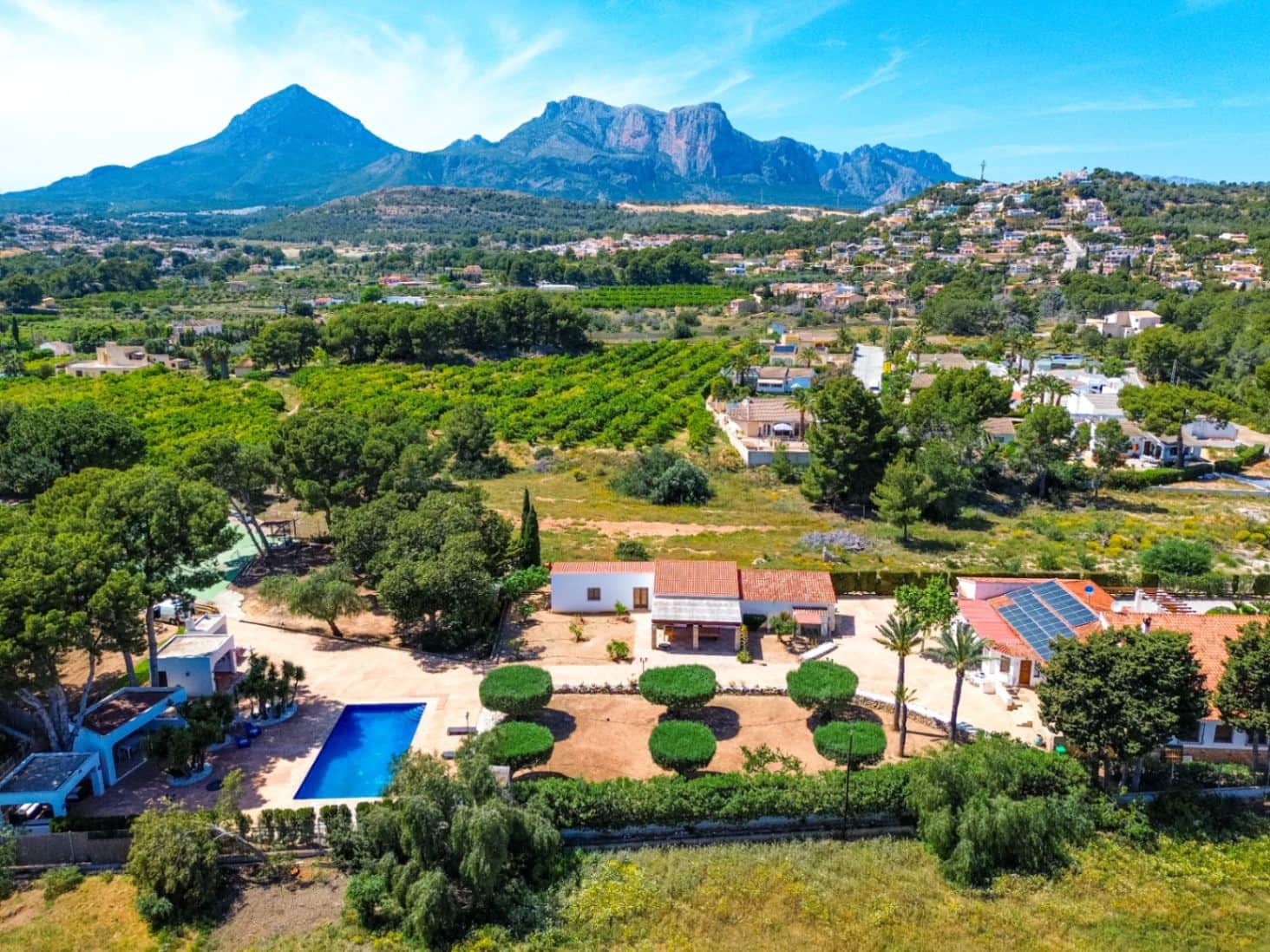 5 camera da letto Villa in vendita in Alfaz del Pi / L'Alfas del Pi con piscina - 1.495.000 € (Rif: 9908281)