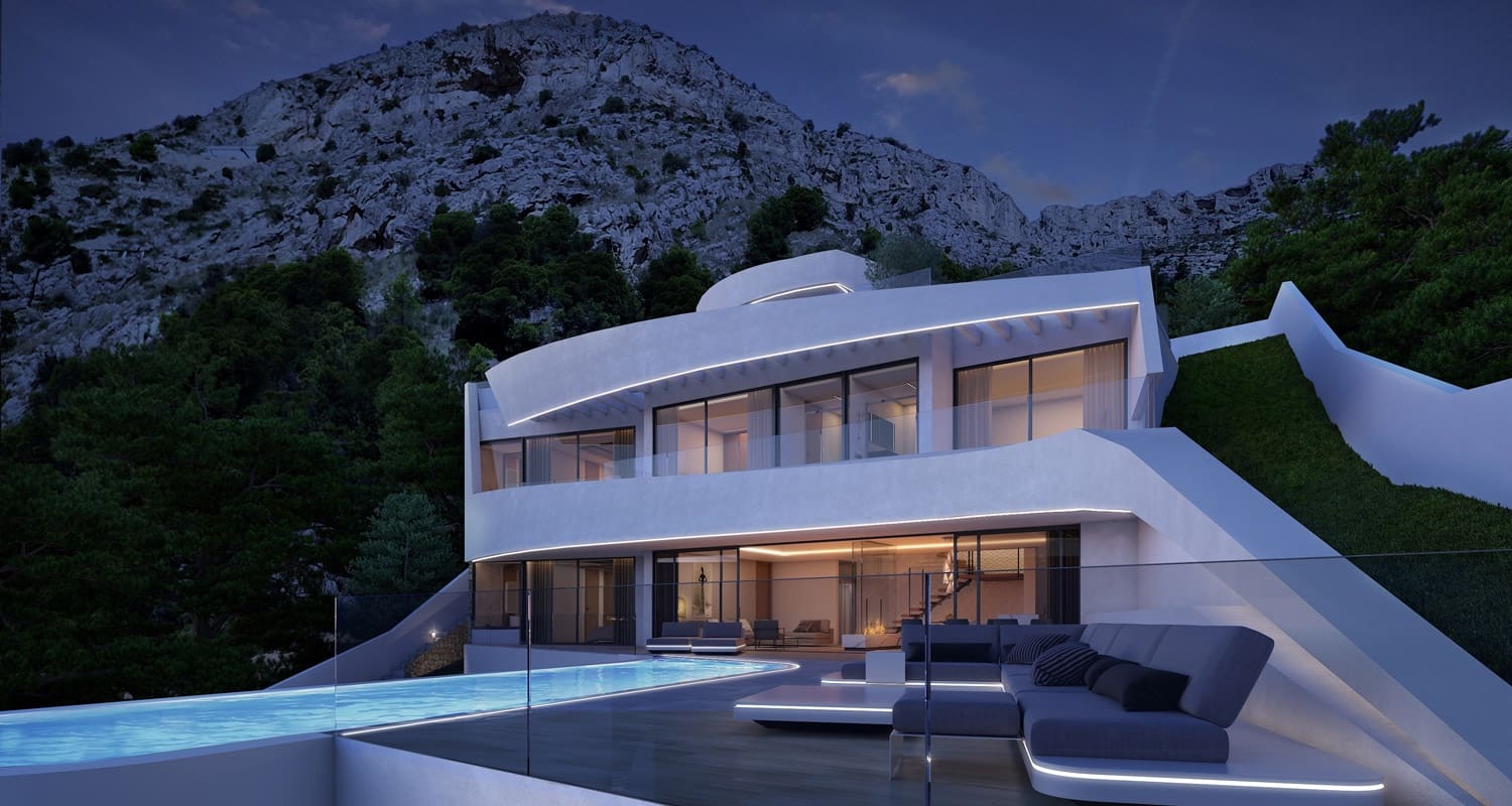 4 soverom Villa til salgs i Altea med svømmebasseng - € 2 290 000 (Ref: 9908288)