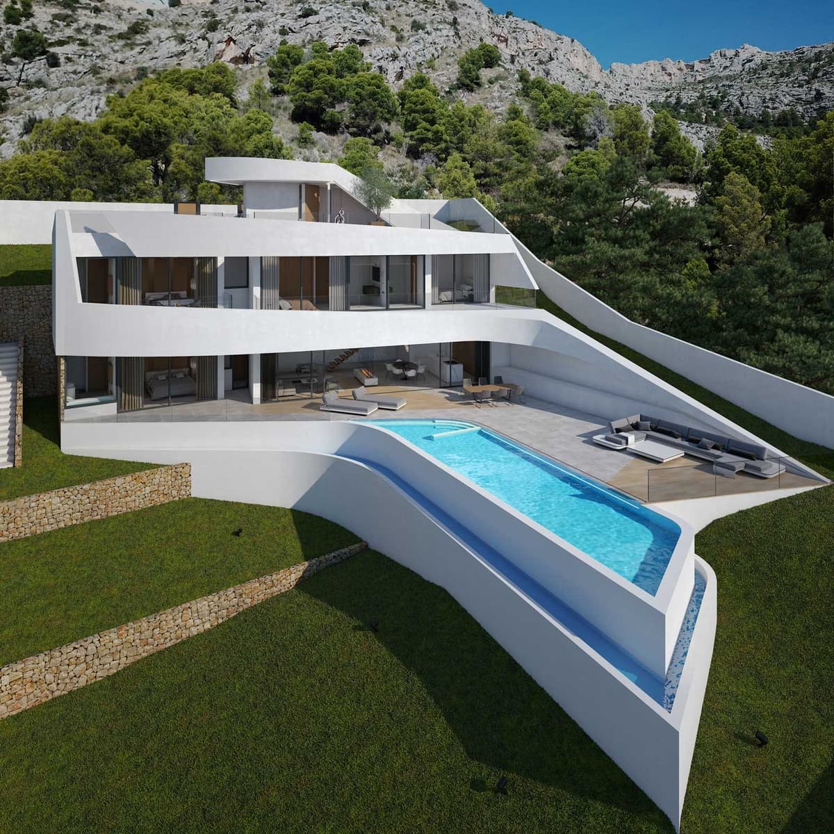 4 soverom Villa til salgs i Altea med svømmebasseng - € 2 290 000 (Ref: 9908288)