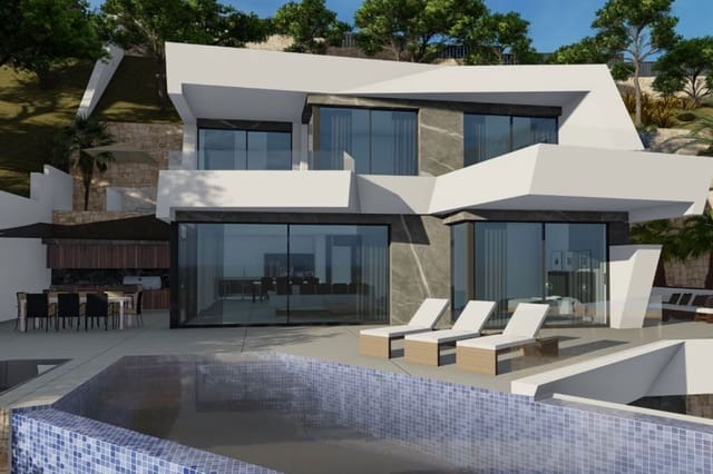 4 soveværelse Villa til salg i Calpe / Calp med swimmingpool - € 1.690.000 (Ref: 9946457)