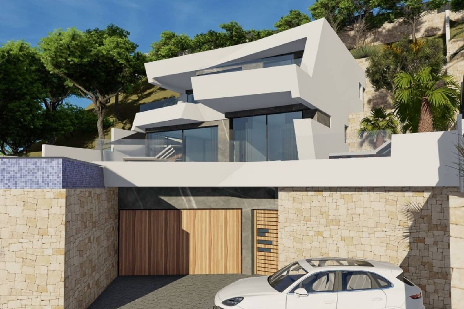 4 soveværelse Villa til salg i Calpe / Calp med swimmingpool - € 1.690.000 (Ref: 9946457)