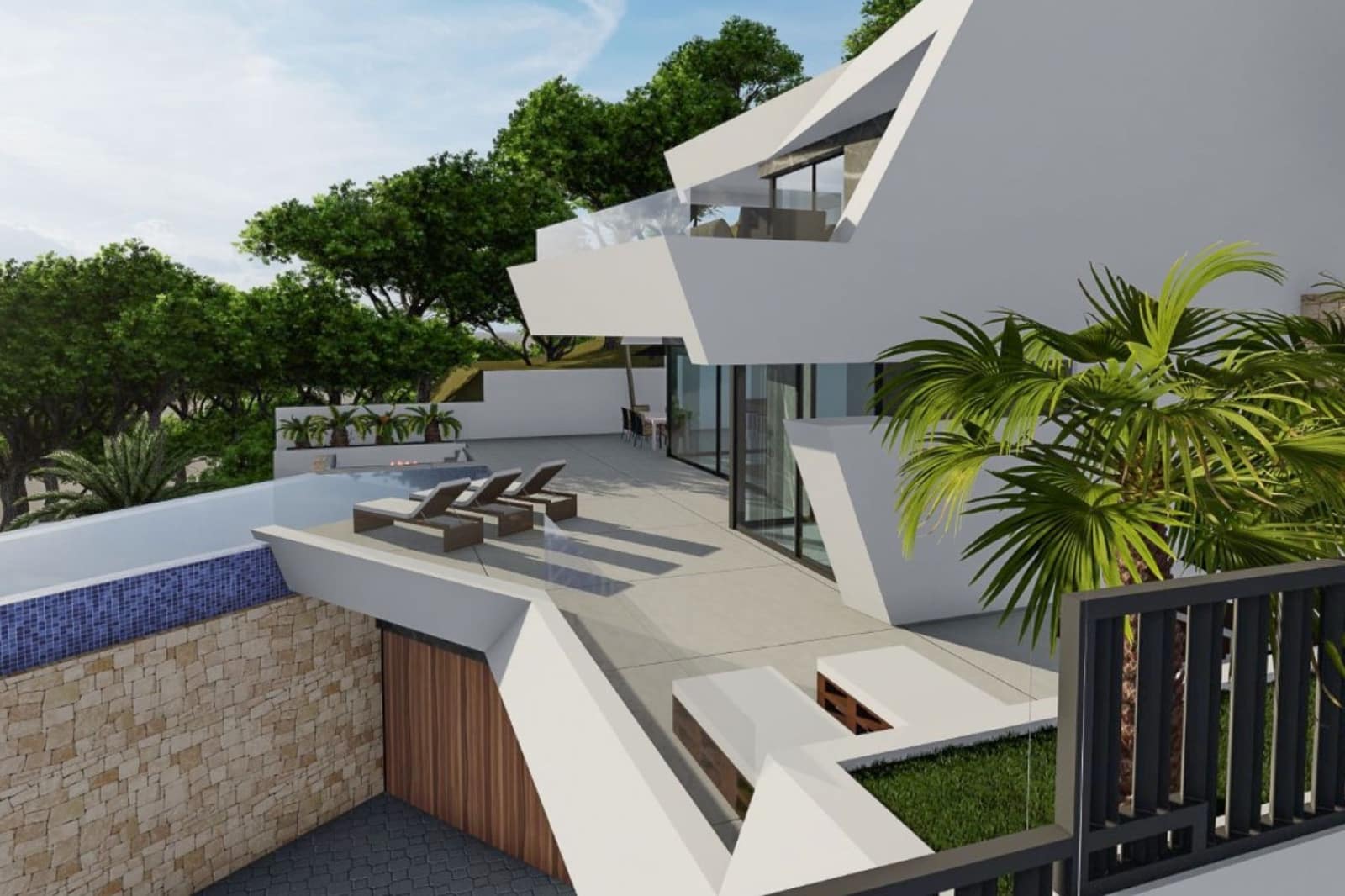4 soveværelse Villa til salg i Calpe / Calp med swimmingpool - € 1.690.000 (Ref: 9946457)