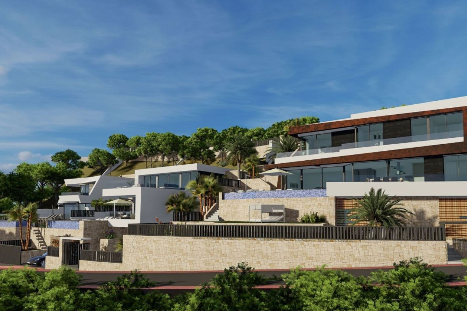 4 soveværelse Villa til salg i Calpe / Calp med swimmingpool - € 1.690.000 (Ref: 9946457)