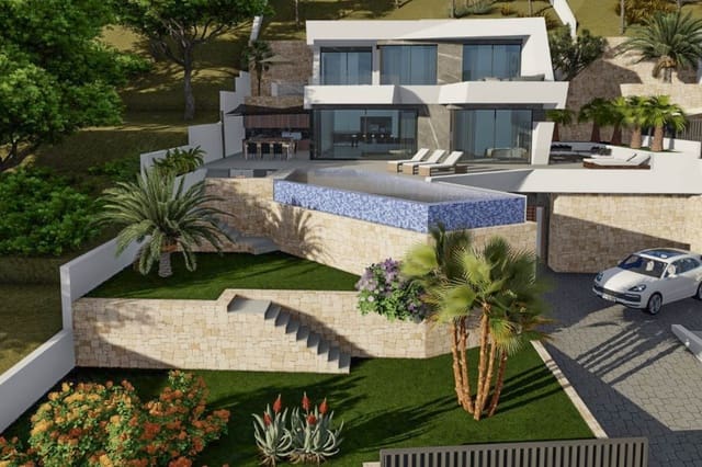 4 soveværelse Villa til salg i Calpe / Calp med swimmingpool - € 1.690.000 (Ref: 9946457)