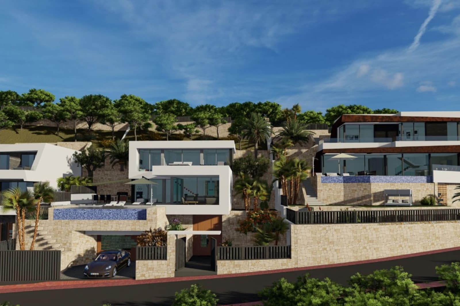 4 soveværelse Villa til salg i Calpe / Calp med swimmingpool - € 1.690.000 (Ref: 9946457)