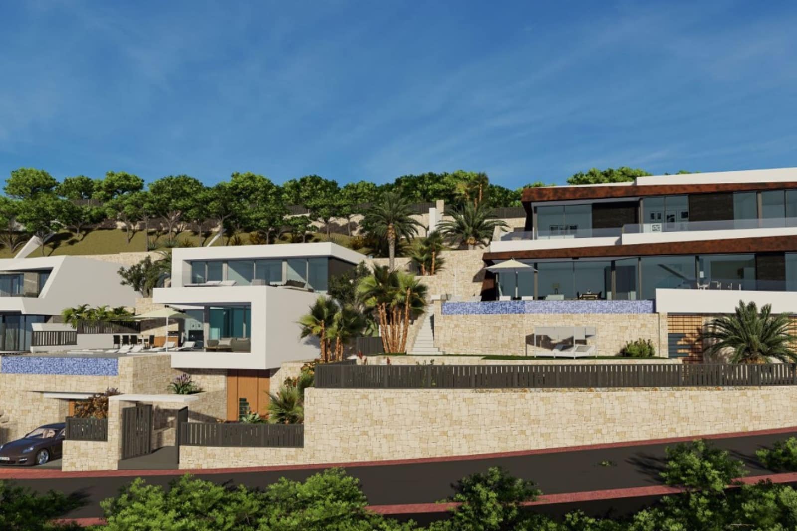 4 soveværelse Villa til salg i Calpe / Calp med swimmingpool - € 1.690.000 (Ref: 9946457)