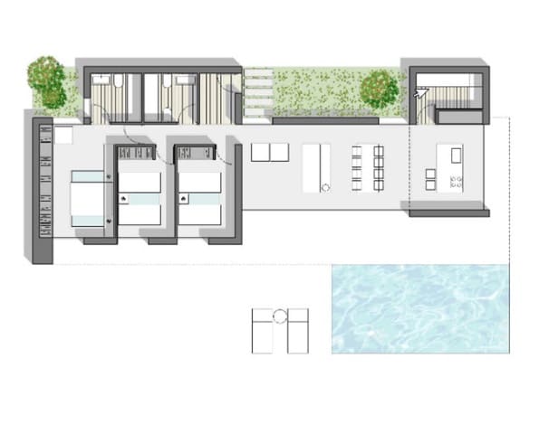 3 Zimmer Villa zu verkaufen in Dénia mit Pool - 955.000 € (Ref: 9946492)