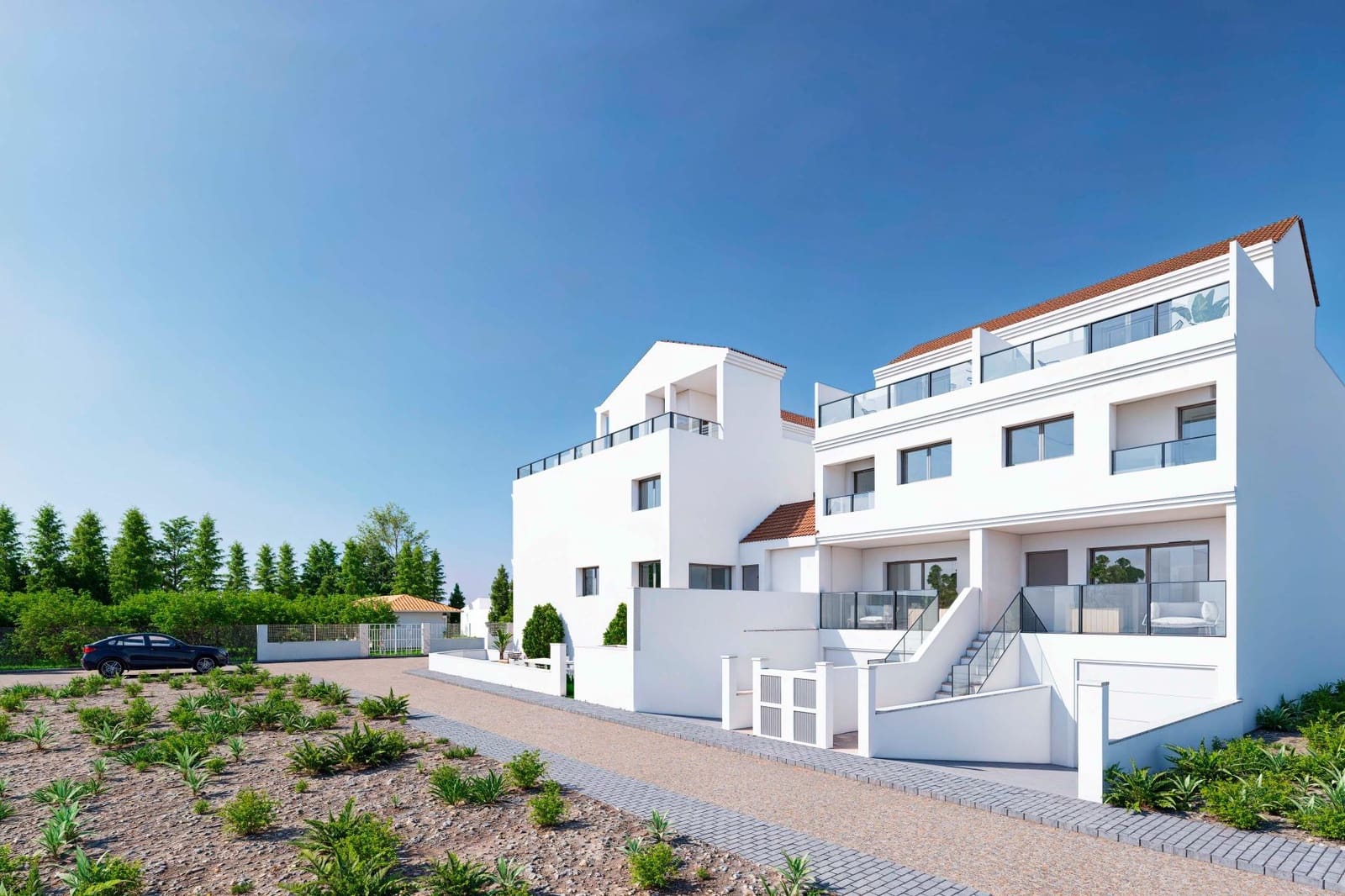 4 sypialnia Dom szeregowy na sprzedaż w Rafal z basenem garażem - 269 000 € (Ref: 9763662)