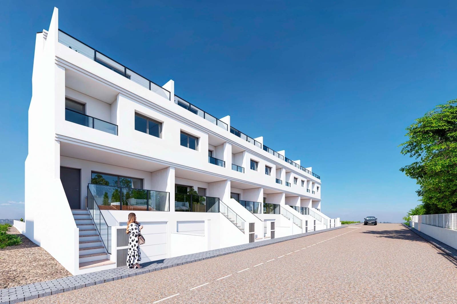 4 sypialnia Dom szeregowy na sprzedaż w Rafal z basenem garażem - 269 000 € (Ref: 9763662)