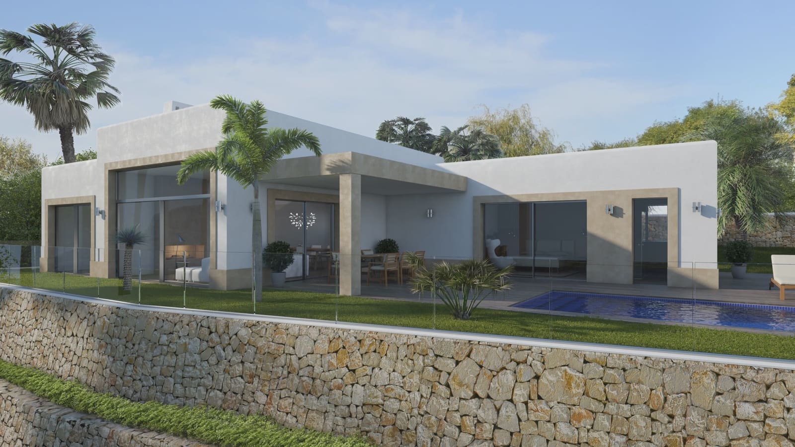 3 sypialnia Willa na sprzedaż w Denia z basenem garażem - 702 900 € (Ref: 9164443)