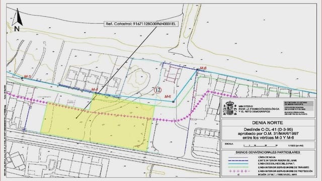 Tomt till salu i Dénia - 4 800 000 € (Ref: 9164749)