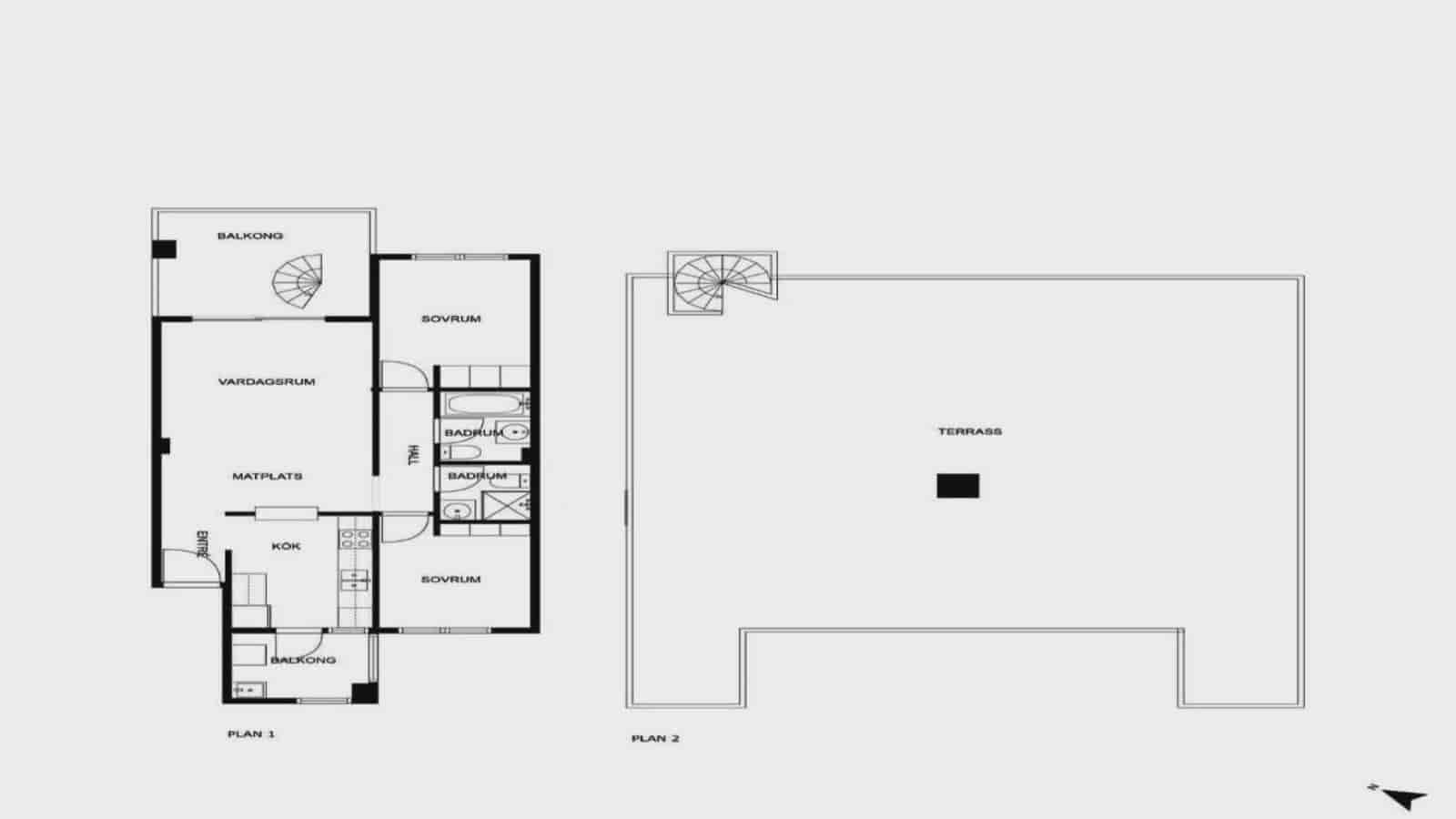2 sovrum Takvåning till salu i El Vergel / Verger med pool garage - 246 800 € (Ref: 9537022)