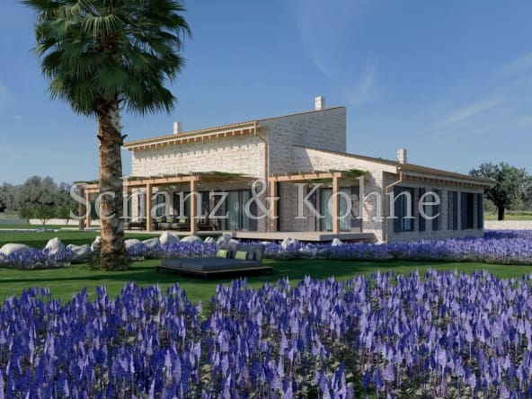 4 chambre Finca/Maison de Campagne à vendre à Campos avec piscine - 1 980 000 € (Ref: 8013352)