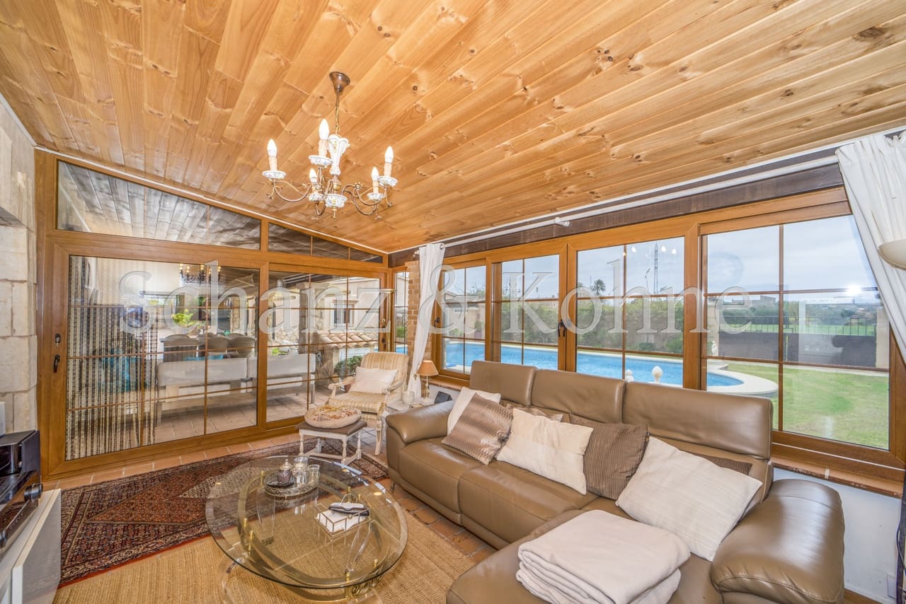 4 soveværelse Finca/Landehus til salg i Las Maravillas med swimmingpool - € 1.750.000 (Ref: 8888948)