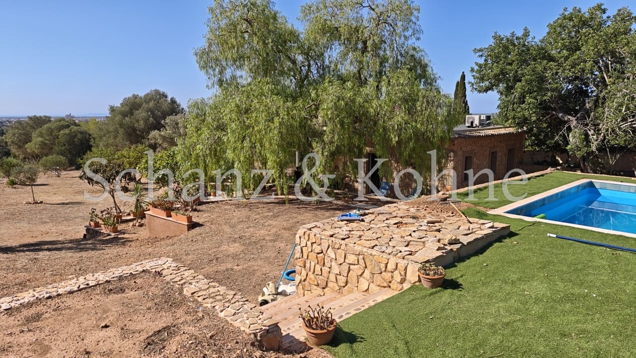 3 soveværelse Finca/Landehus til leje i Llucmajor med swimmingpool - € 3.000 (Ref: 9187349)