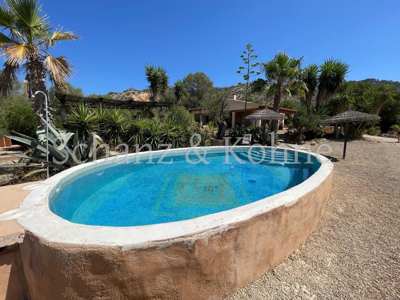 4 sovrum Finca/Hus på landet att hyra i Llucmajor med pool - 3 750 € (Ref: 9208830)