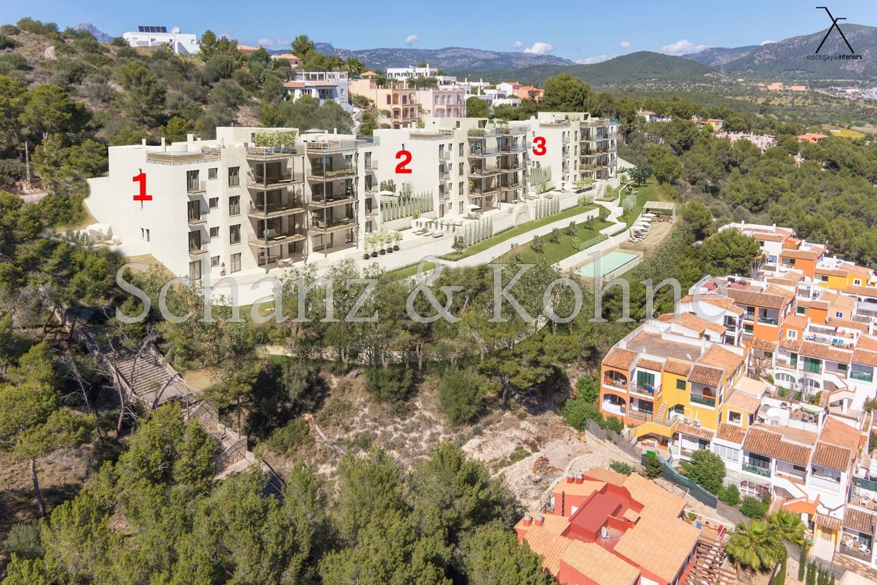 4 makuuhuone Kattohuoneisto myytävänä paikassa Santa Ponsa mukana uima-altaan - 2 820 000 € (Ref: 9653345)