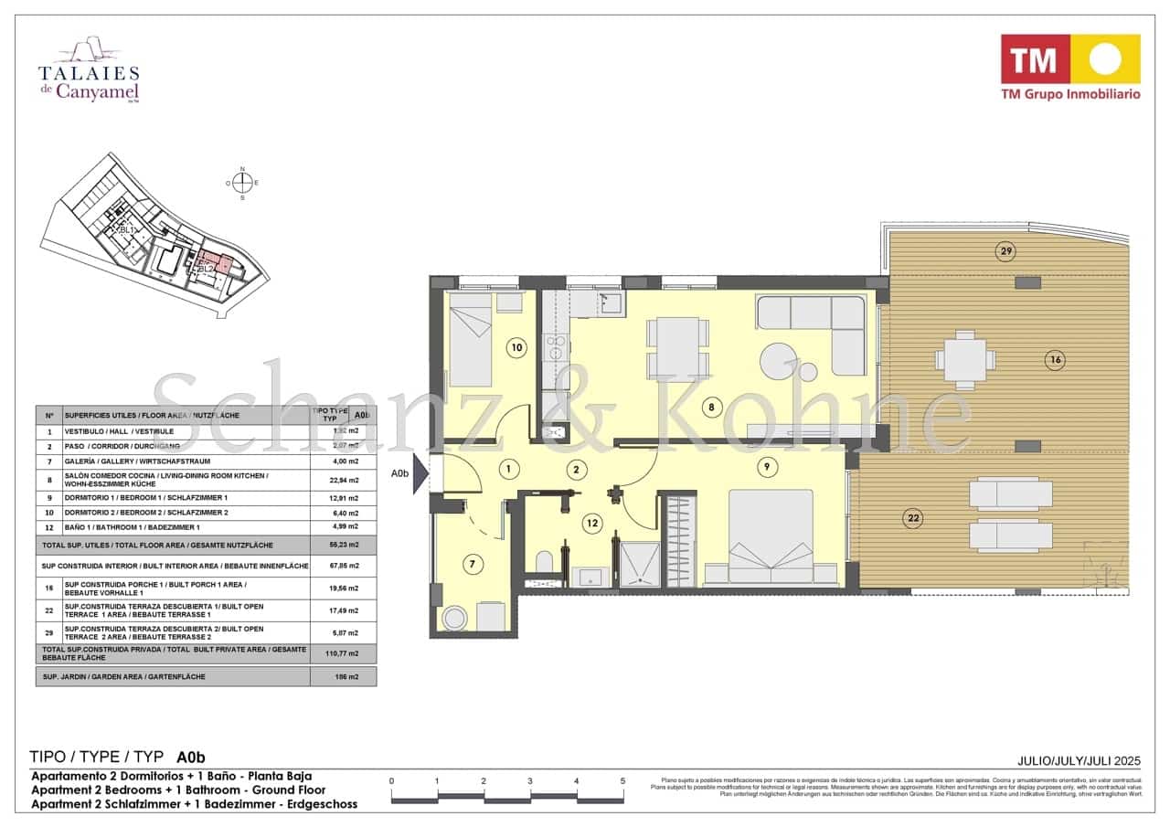 2 soverom Leilighet til salgs i Canyamel - € 462 300 (Ref: 9829897)
