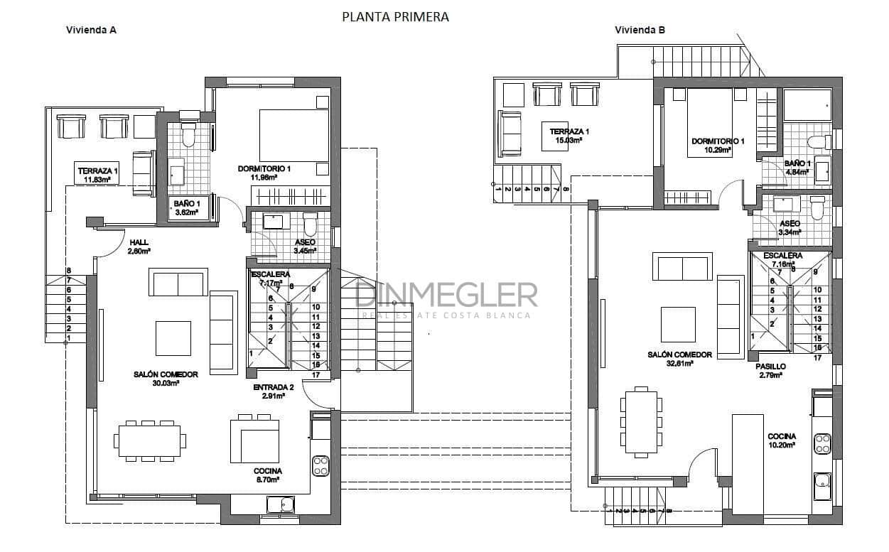 4 chambre Villa/Maison à vendre à Torrevieja avec piscine - 940 000 € (Ref: 8572396)