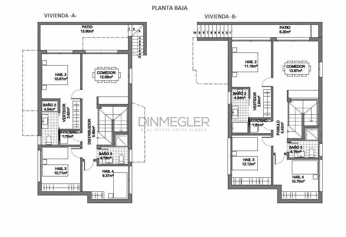 4 chambre Villa/Maison à vendre à Torrevieja avec piscine - 940 000 € (Ref: 8572396)