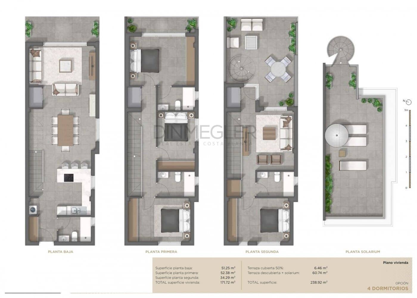 4 slaapkamer Halfvrijstaande villa te koop in Guardamar del Segura met zwembad - € 507.050 (Ref: 8646033)