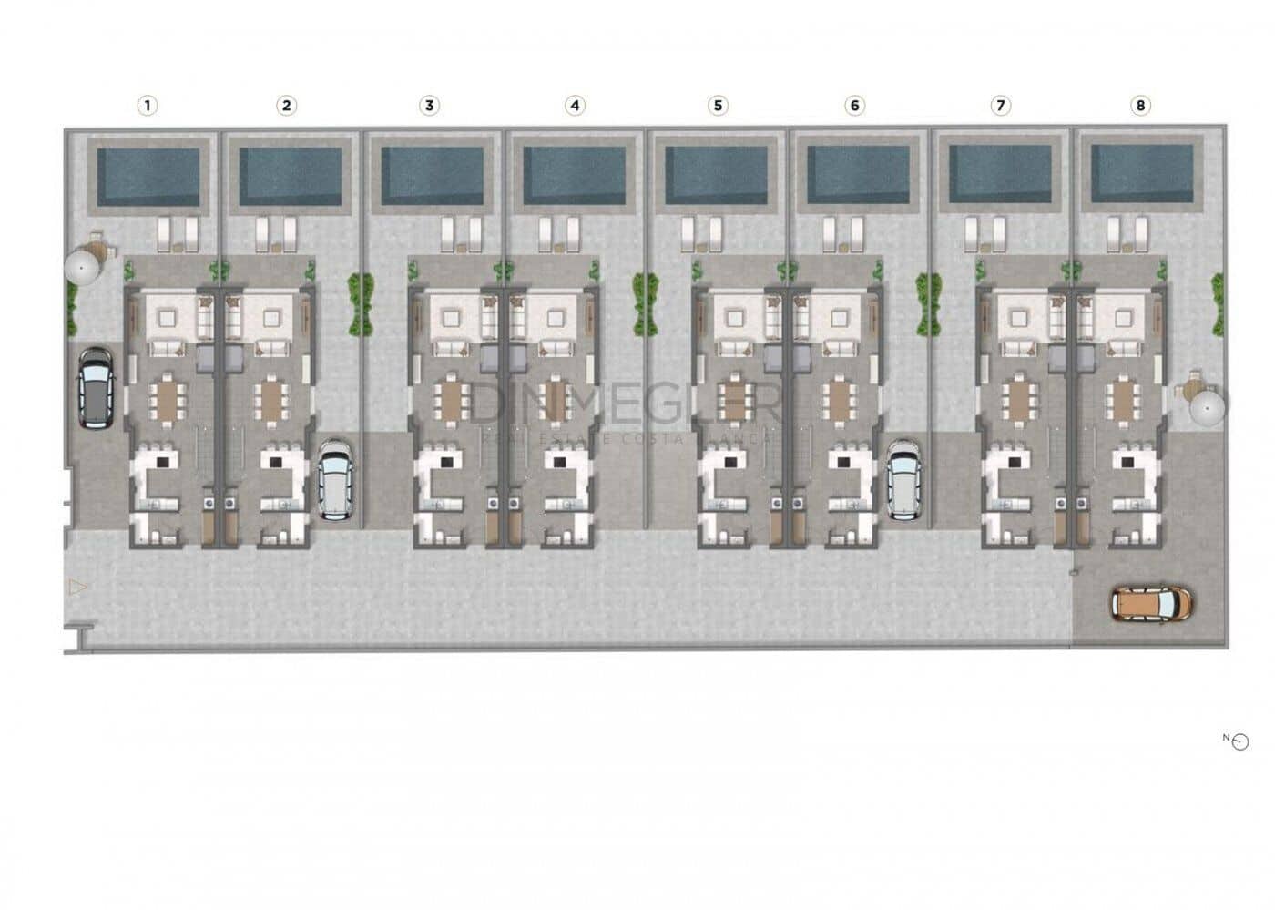 4 slaapkamer Halfvrijstaande villa te koop in Guardamar del Segura met zwembad - € 507.050 (Ref: 8646033)