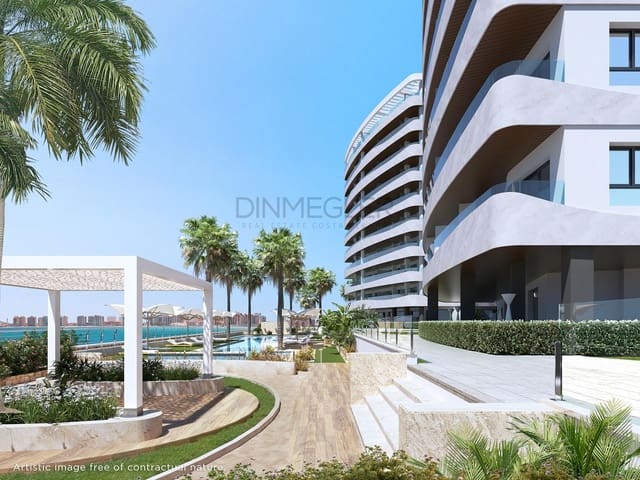2 quarto Apartamento para venda em La Manga del Mar Menor com piscina - 460 000 € (Ref: 8646529)