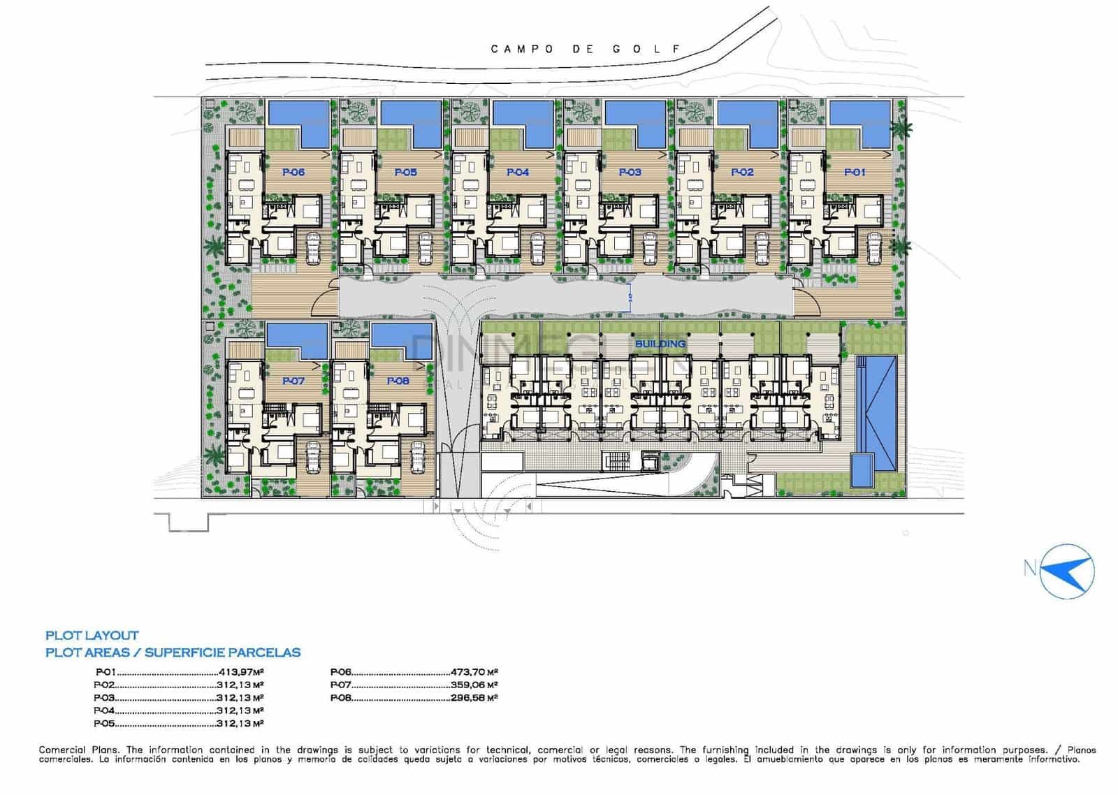 3 sovrum Villa till salu i Los Alcazares med pool - 559 900 € (Ref: 8816060)