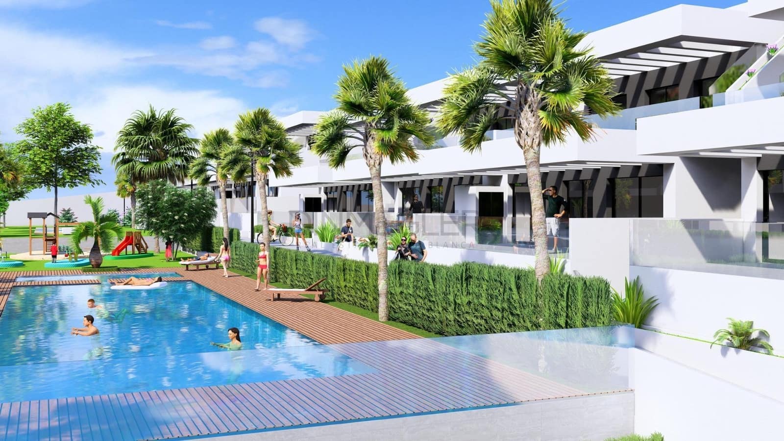 Bungalow de 2 habitaciones en Algorfa en venta con piscina - 261.000 € (Ref: 8818068)