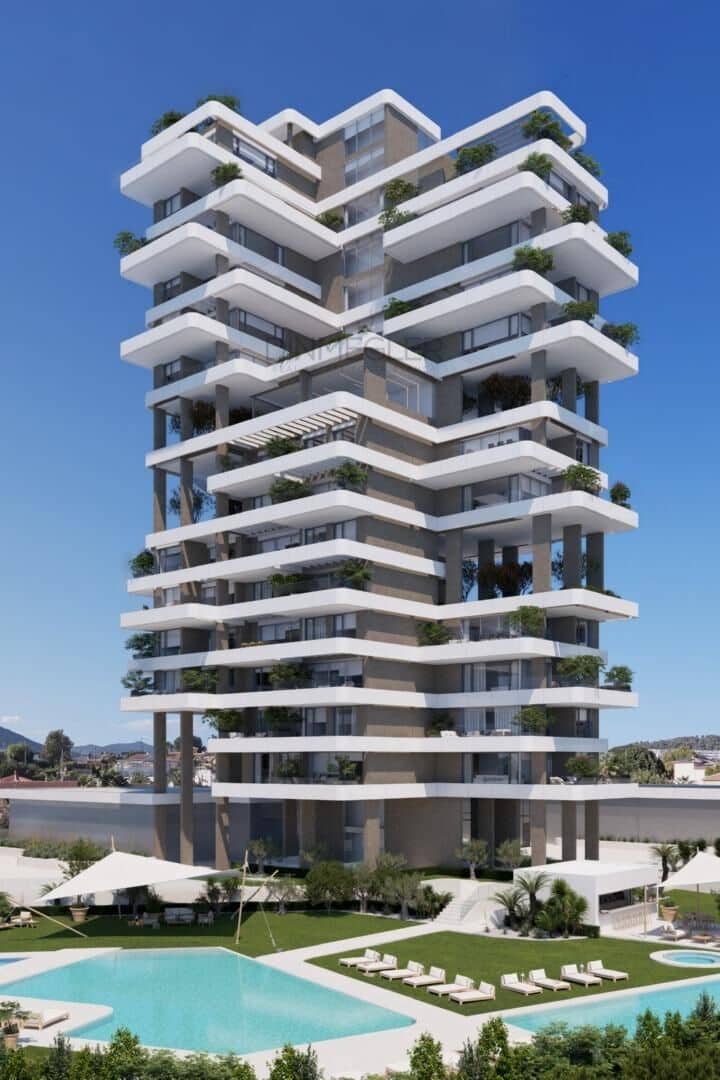 3 soverom Penthouse til salgs i Calpe / Calp med svømmebasseng - € 1 562 000 (Ref: 8932144)