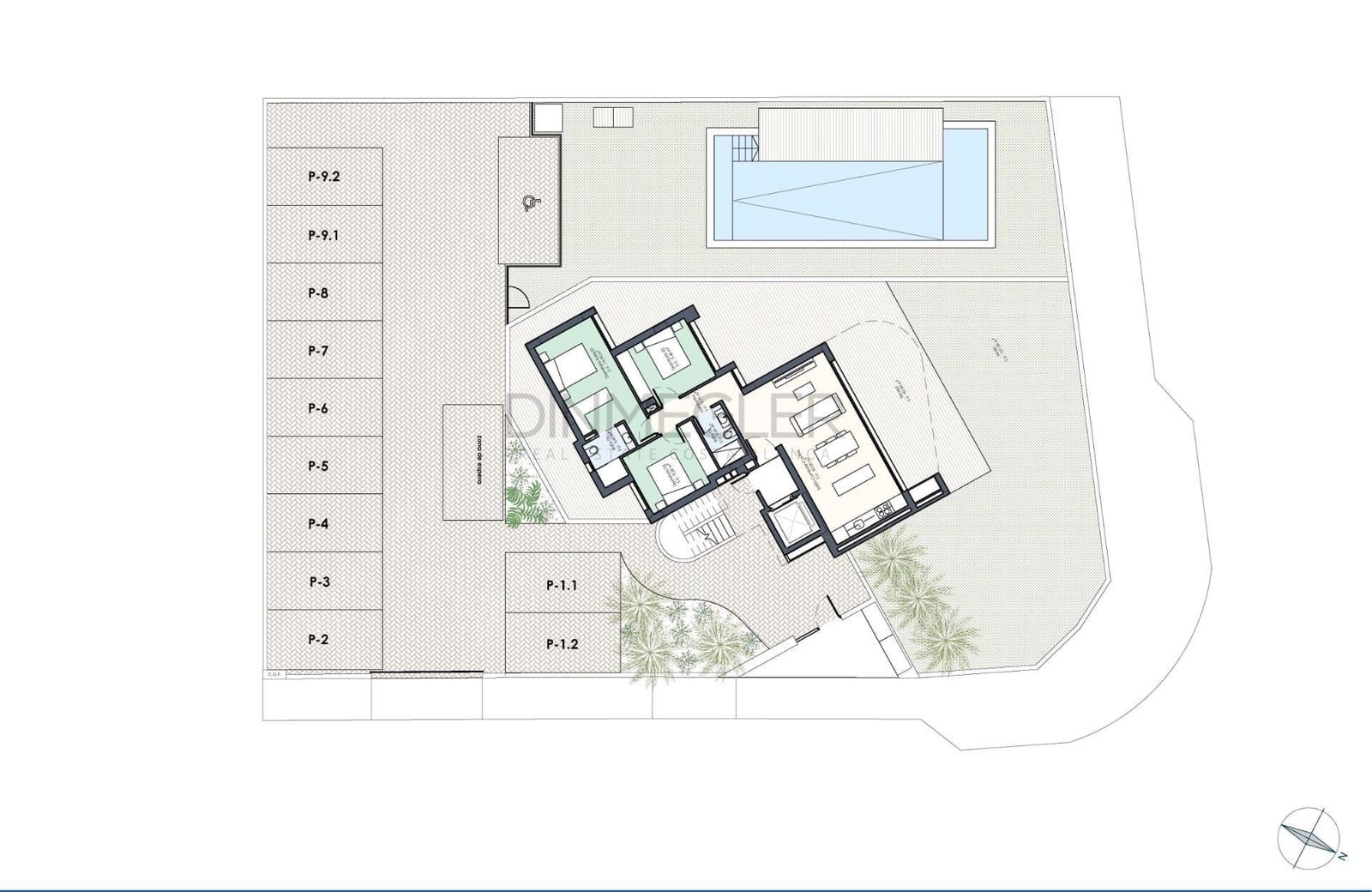 3 soverom Leilighet til salgs i Guardamar del Segura med svømmebasseng - € 386 000 (Ref: 8982626)