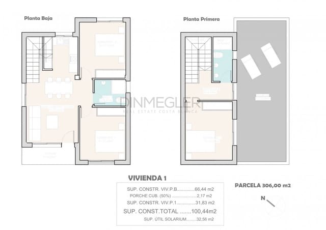 3 sypialnia Willa na sprzedaż w Ciudad Quesada, Rojales - 459 900 € (Ref: 9108588)