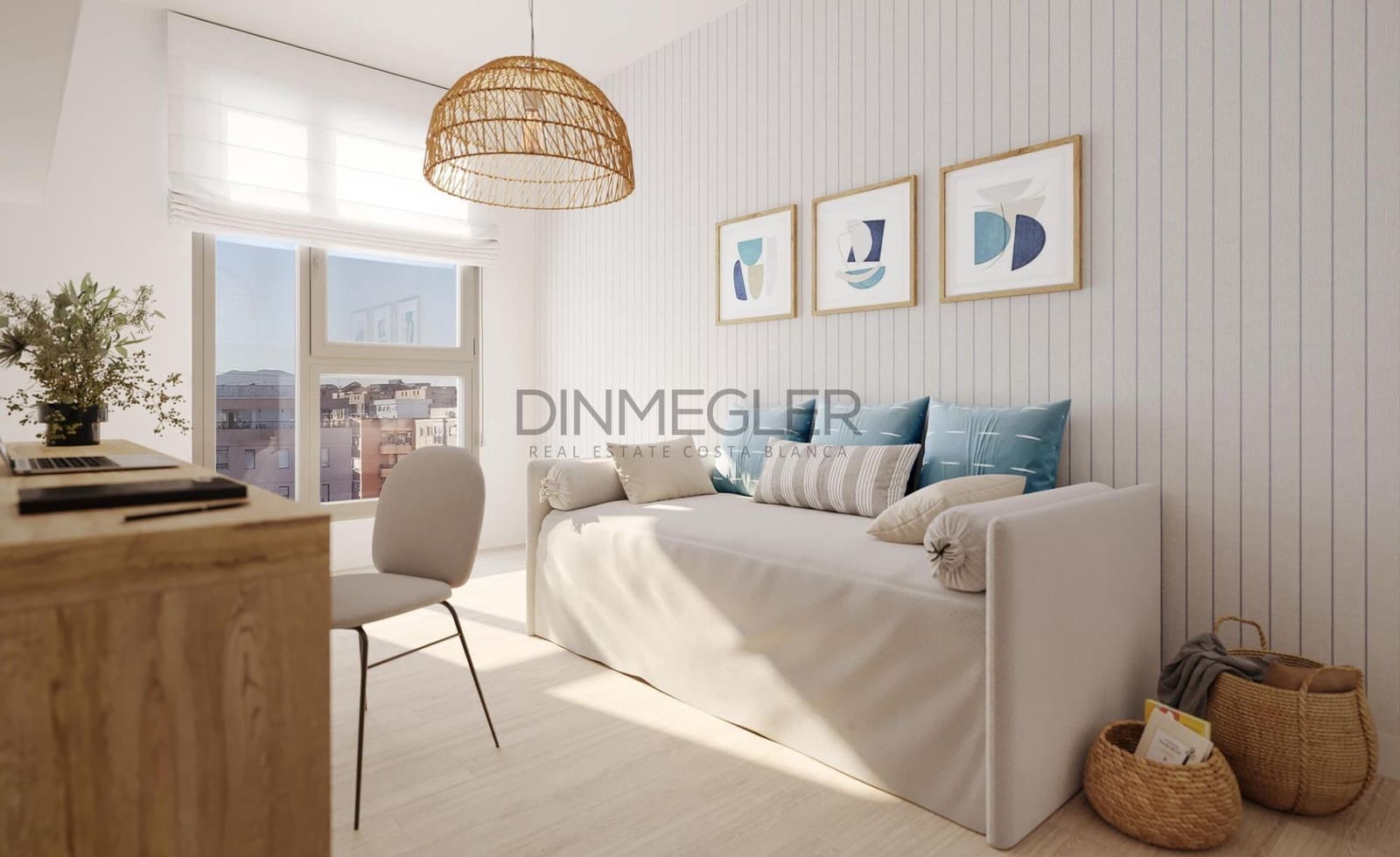 2 slaapkamer Appartement te koop in Alicante stad met zwembad - € 312.000 (Ref: 9115994)